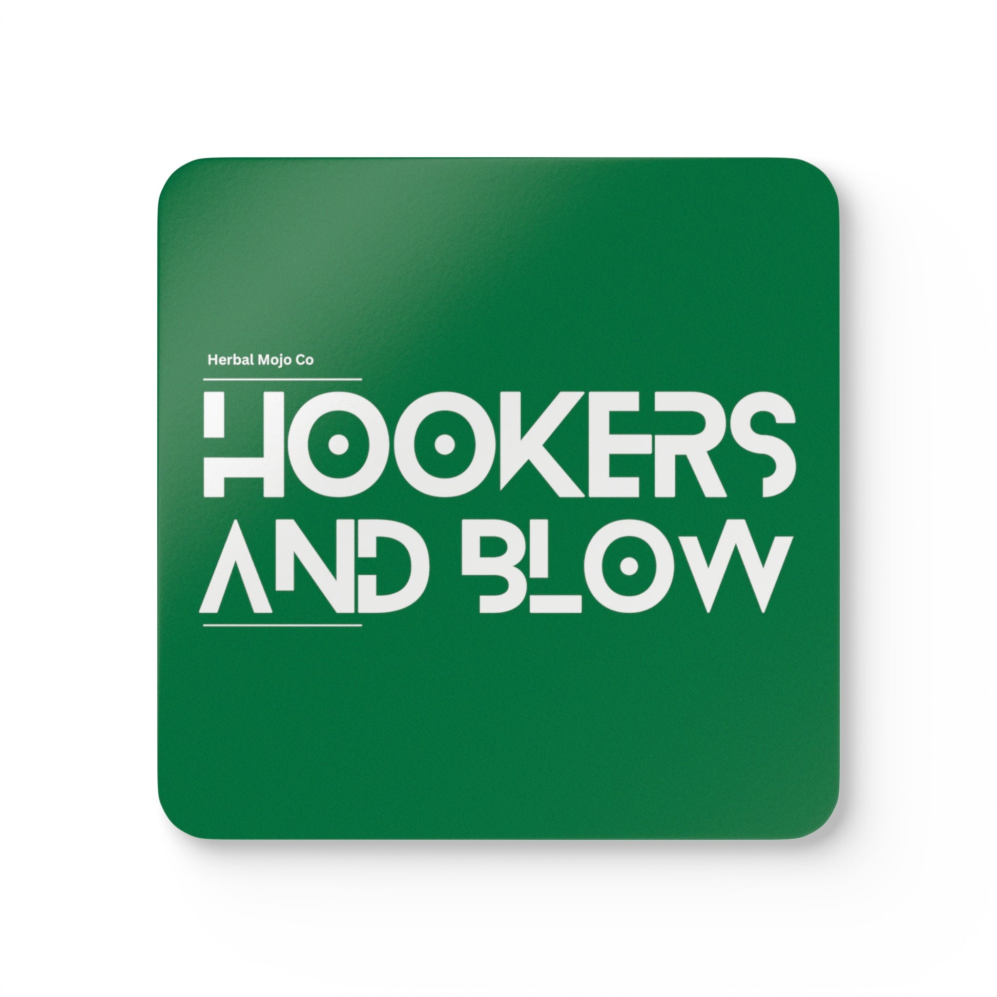 Stamina for Men Hookers & Blow Coaster single coaster product shot with white background