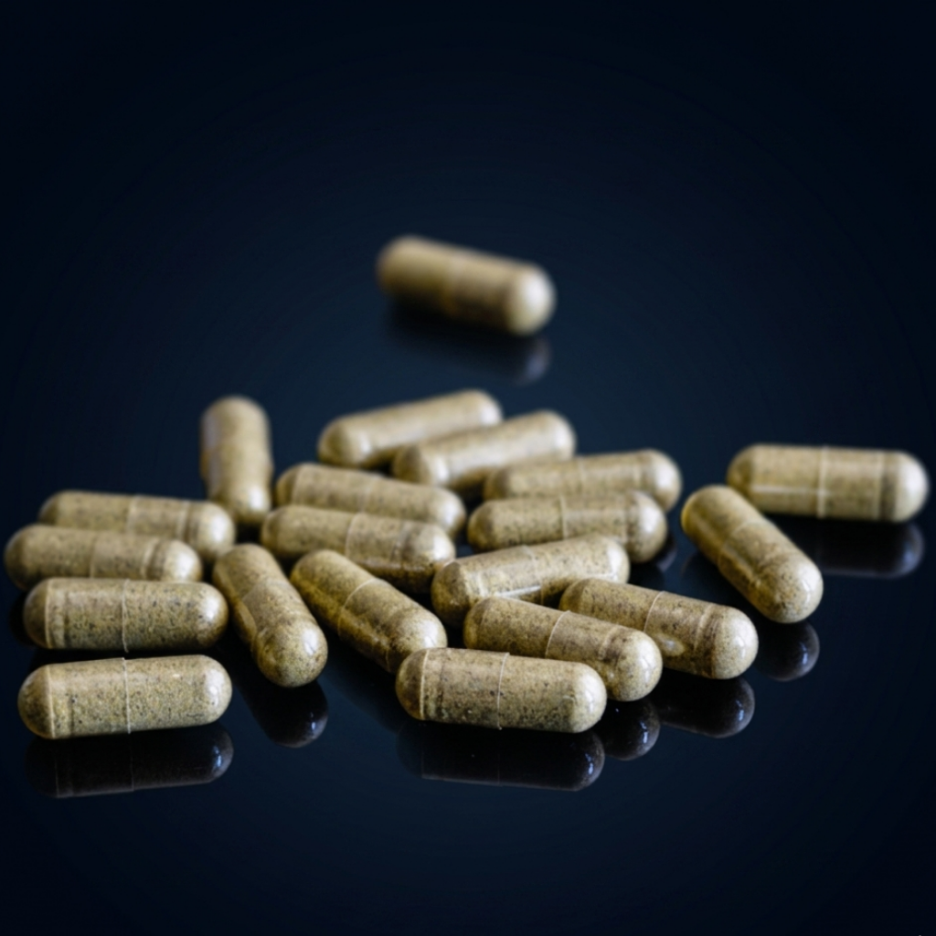 Stamina for Men herbal capsules containing Maca, Panax Ginseng, Damiana and Ginkgo Biloba