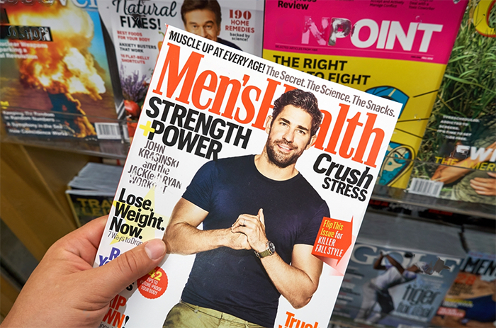 A Stamina for Men success story featured in Men's Health magazine