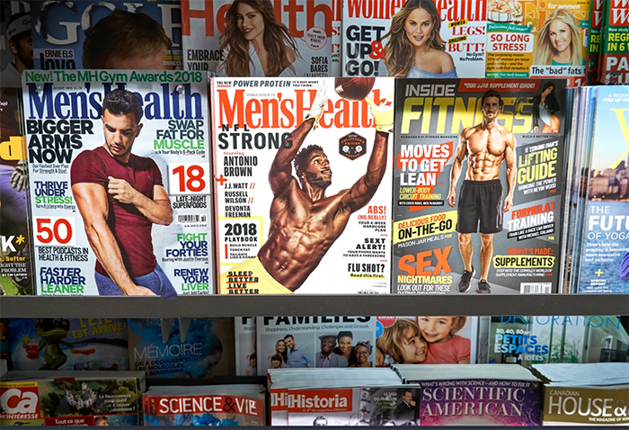 Stamina for Men recommends these Men's Health magazines